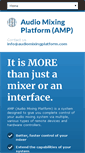Mobile Screenshot of ampmix.net